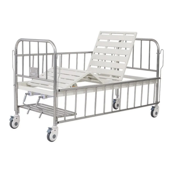 Double crank Pediatric Medical Bed