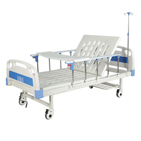 One crank hospital bed