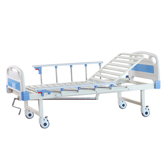 One crank hospital bed