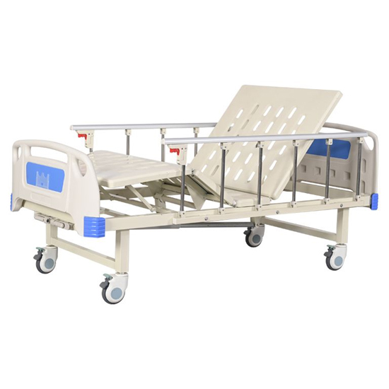 Two crank hospital bed