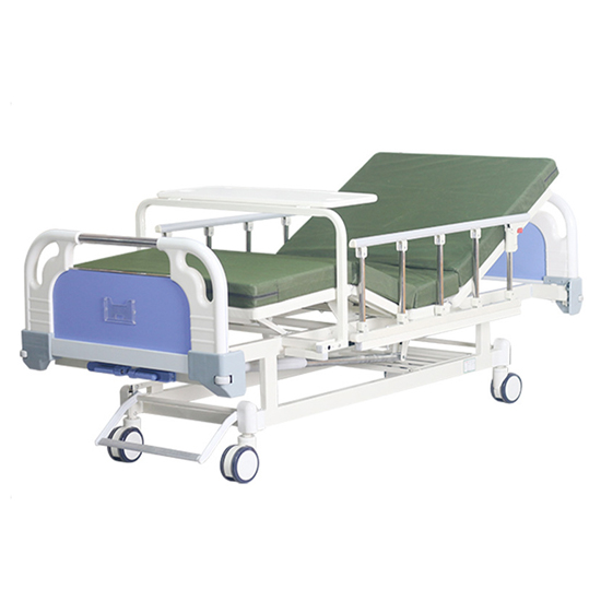 Two crank hospital bed