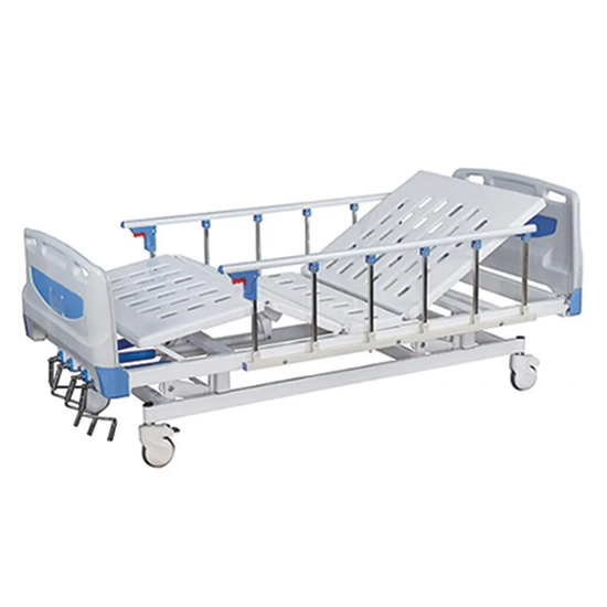 Four crank 5 functions hospital bed