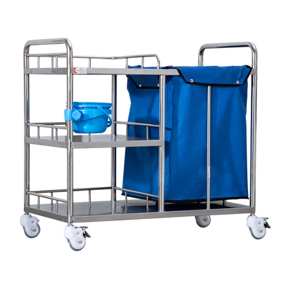 Hospital morning nursing trolley