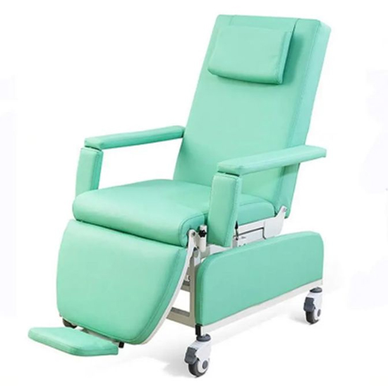 Blood collection chair