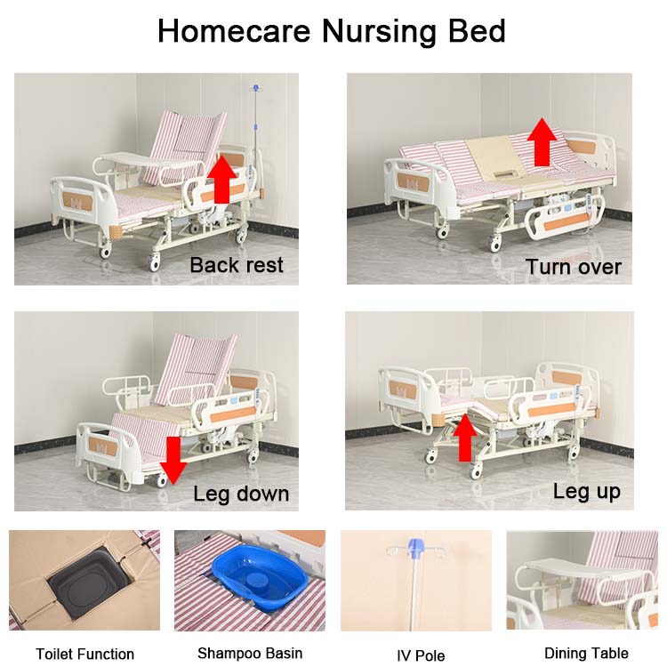 Electric Home Care Nursing Bed